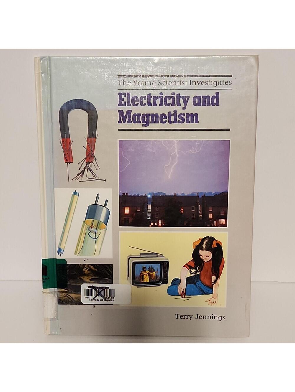 The Young Scientist Investigates Electricity And Magnetism Hardcover Vintage